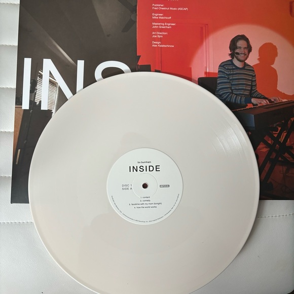 Inside (The Songs) - Exclusive Limited Edition Opaque Eggshell Vinyl Bo Burnham - Picture 2 of 4